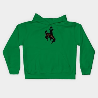 Saddle Up, Buckaroos (Orange Script) Kids Hoodie